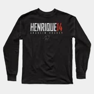 Adam Henrique Anaheim Elite Long Sleeve T-Shirt